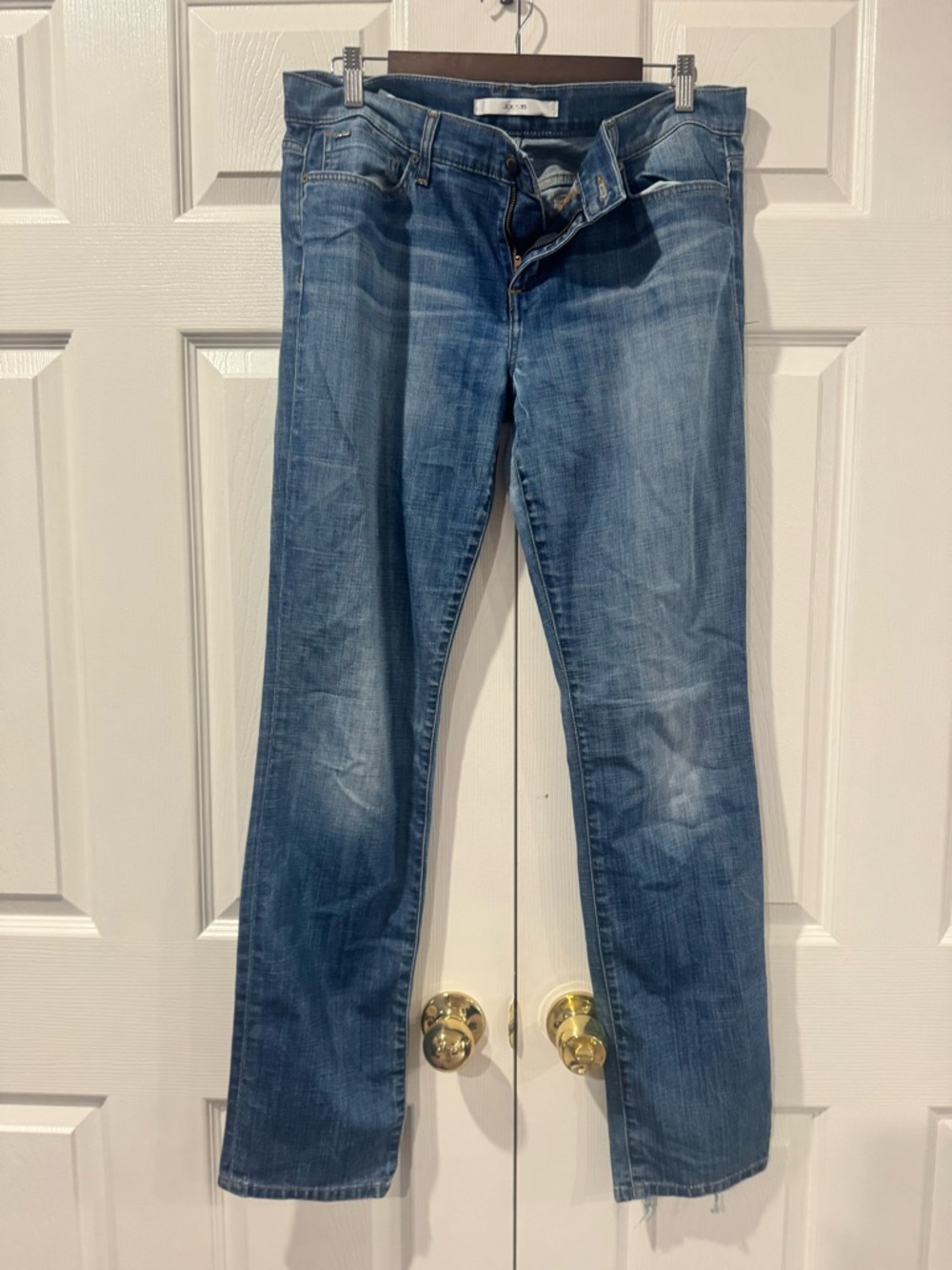 Joe's Jeans Light Blue Straight Leg Denim